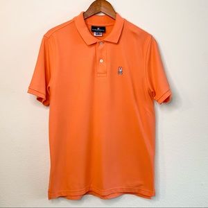 Psycho Bunny Orange Classic Polo Shirt